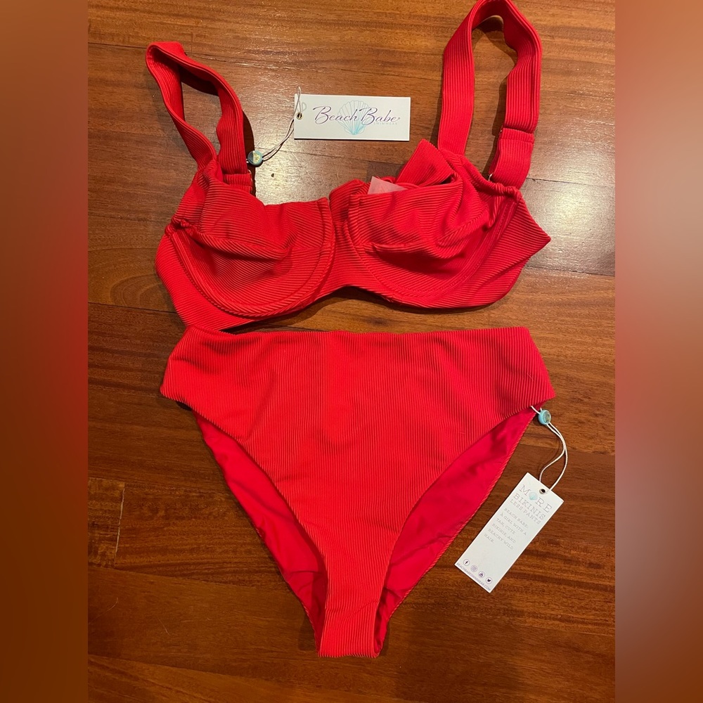 Beach Babe Swimwear | Ribbed Bikini